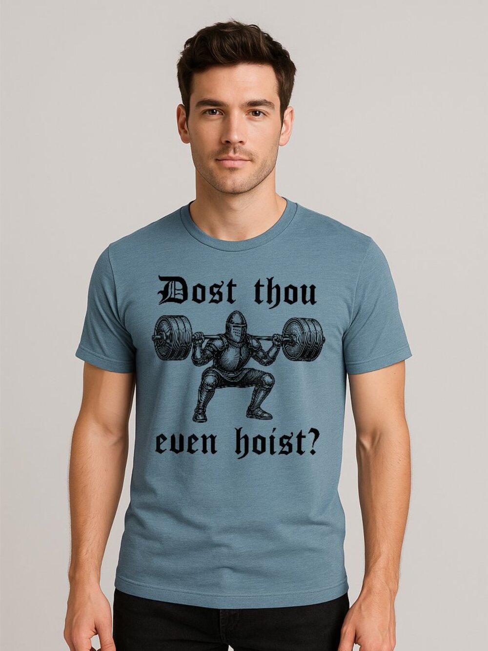 Men’s Gym Workout Funny Graphic T-Shirt Regular Fit